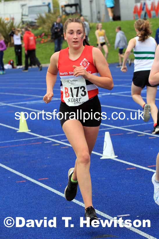 GGirls under-15s 2022 Northern Road Relays, SportsCity, Manchester. Photo: David T. Hewitson/Sports for All Pics